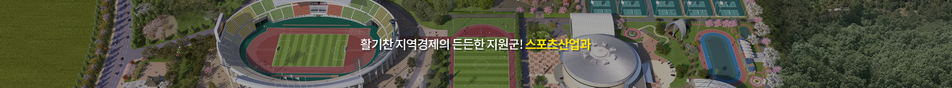 행복한 김천시민! 풍요롭고 행복한 삶속으로! 스포츠산업과