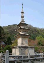 청풍료앞삼층석탑
