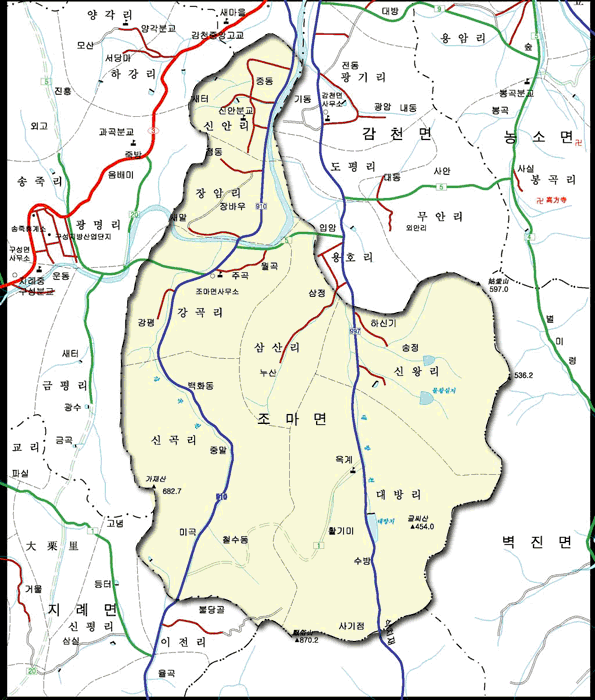 조마면지도