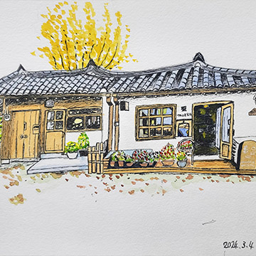 최복순 <북촌마을>