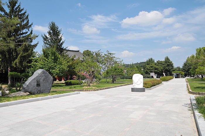 김천시립미술관 야외공원 전경