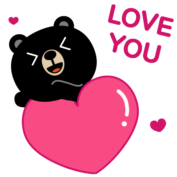 오삼이 이모티콘 사랑해
