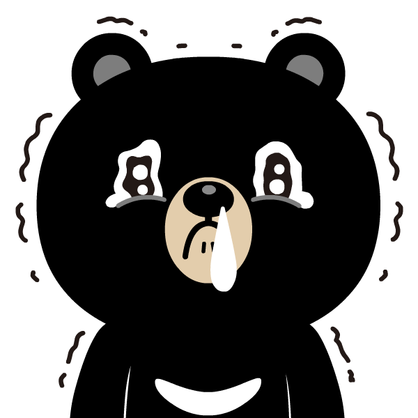 오삼이 이모티콘 슬퍼요
