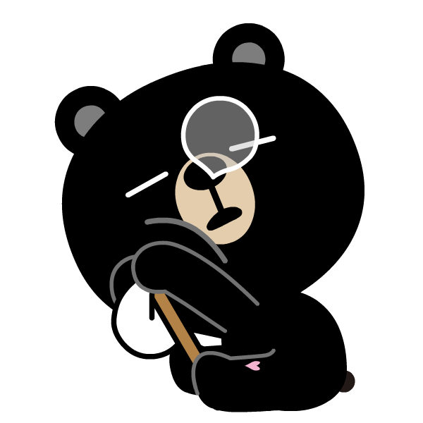 오삼이 이모티콘 졸려요