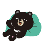편하게 누운 오삼이