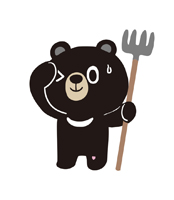 농기구 사용하는 오삼이