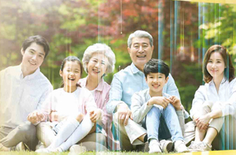 단란한 대가족