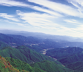 대덕산 전경